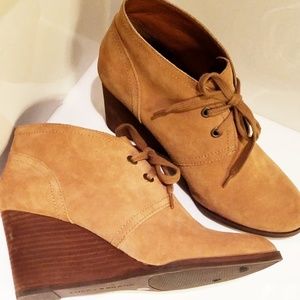 Lucky Brand Suede Booties